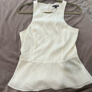 Small Express ivory Peplum